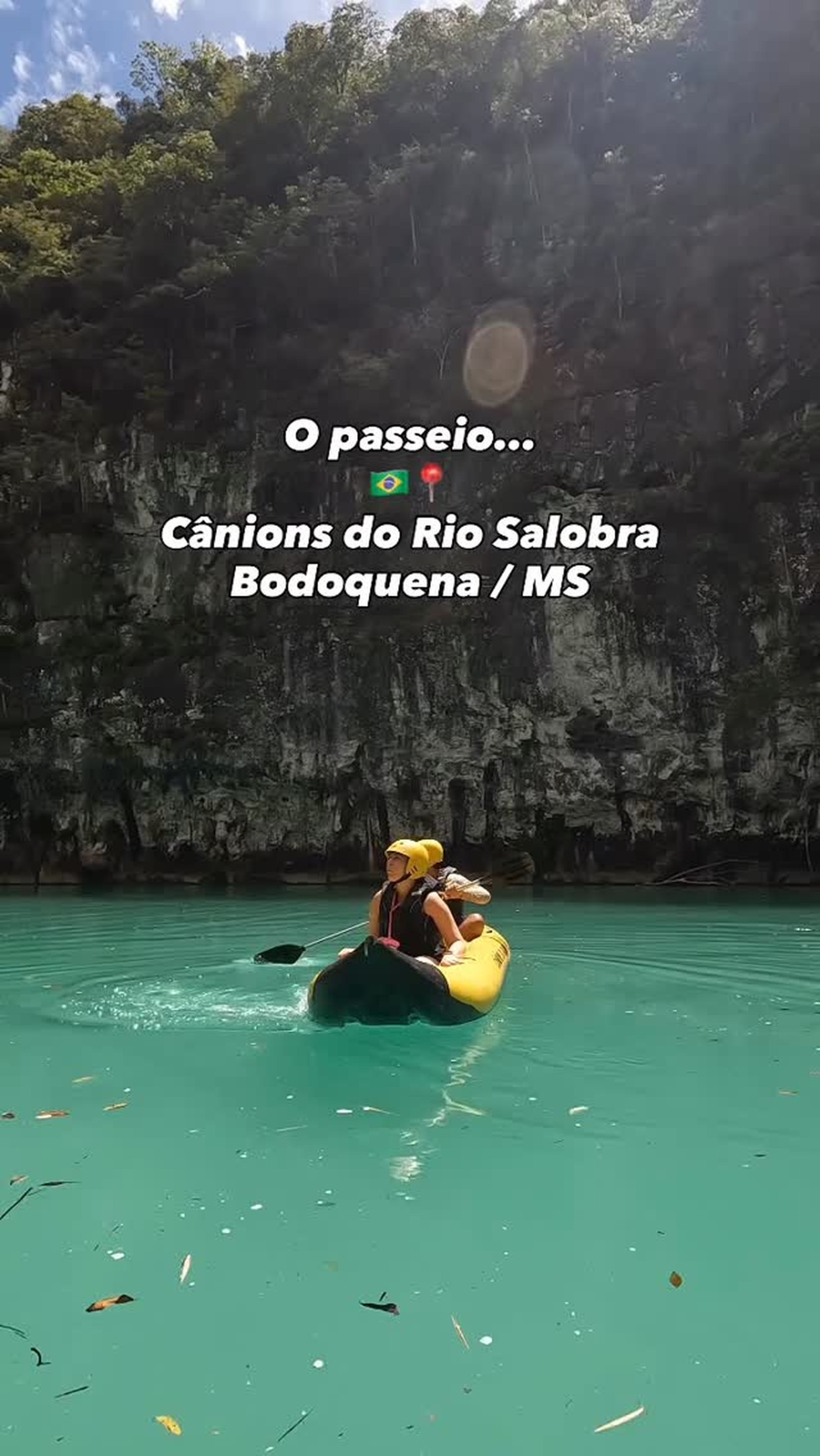 Experiência em Bonito (MS)